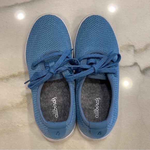 Allbirds Sneakers Size 5 Blue Knit Tree Skippers NWOB - Picture 11 of 12